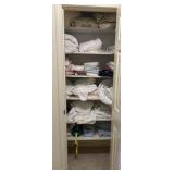 Contents of Closet - Linens, Sheets, etc
