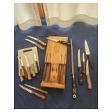 Assorted knives