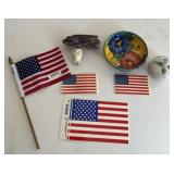 Lot of Miscellaneous Items- American Flag