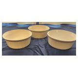 3 CorningWare French White round ramekin bakeware