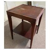 Square End Table 27" Height 19x19ï¿½ width and depth