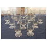 12 princess house parfait glasses