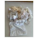 Lot of Sewing Scraps, Trim, Etc