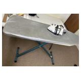Ironing Board with Iron