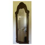 15x46" Ornate Wood Mirror