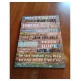 Today Is A New Day! wall sign 12 x 16