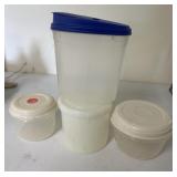 Lot of Food Storage Tubs