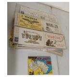 Vintage postage cards