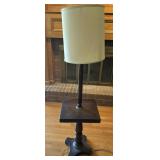 55" End Table Lamp - Square is 15x15ï¿½