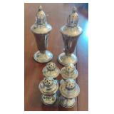 Vintage Silver plated salt and pepper shakers