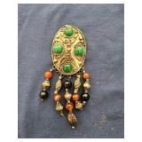 Boho pendant 5"
