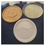 Corning classic elegance blue and white platter,