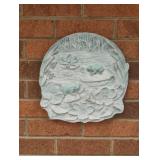 Frog wall decor 12 x 12
