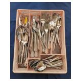 Assorted Oneida Community Stainless flatware