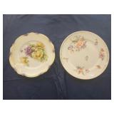 antique cabinet plate made by PK Silesia, 1910,,