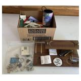 Lot of Miscellaneous Items - Buttons, Personal