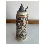 Decorative German Beer Growler Mug