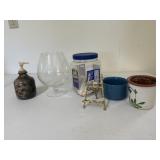 Lot of Miscellaneous Items - Small Plant Pots,