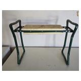 Padded Folding Garden Stool 24"L 19"T 11"W