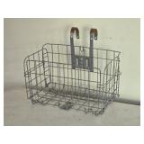 Folding Wire Basket w/ Hangers 13"L 7ï¿½"W 9"D