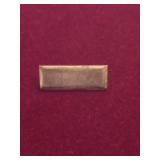 Sterling Military 1st Lieutenant Pin 3.06gr