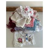 Lot of Handkerchiefs, Cooking Aprons and other
