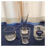 Tall beer glass, jack Daniel