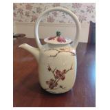 Vintage ceramic cherry blossom hand painted