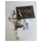 Coin Tray with Miscellaneous Items, Pins, Self