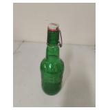 Vintage 16 Oz. One Pint Grolsch Brewery Green