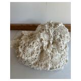 Handmade Lace Crochet Throw Blanket