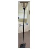 74" Tall Lamp - Glass Head is Loose