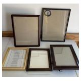 Lot of Larger Picture Frames