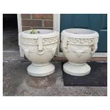 Concrete Planters 14" Tall