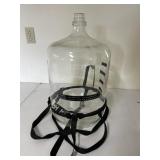 Fermenting Glass Keg with Brew Hauler Strap