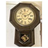 Vintage Wall Clock - Works and Chimes LOUD