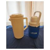 Rubbermaid pitcher and vantage drink cooler