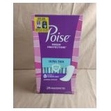 Poise ultimate long pads. 26 ct