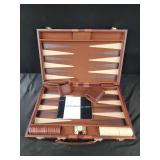 Backgammon game in case