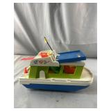 Fisher Price Boat Toy Vintage