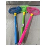 Lot of 3 Floating Shell Nets