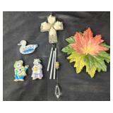 House of Lloyd  Autumn Glory Leaf Candle Holder