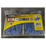 TRIPLE GRIP #10 x 1-1/2 in. Plastic Self-Drilling