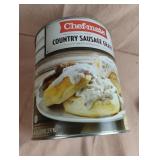 Chef-mate Country Sausage Gravy. 6 lb. Exp 10-25