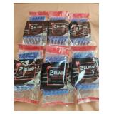 2 blade disposable razors. 6-12 pks