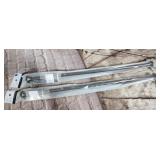 2 new brown 30 in -52" tension rods