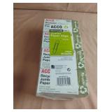 Jumbo paper clips. 8-100 ct boxes