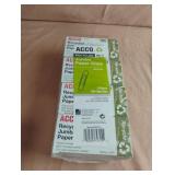 Jumbo paper clips. 8-100 ct boxes