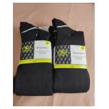 Soccer socks size M. 4 pairs. Black