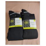 Soccer socks size M. 4 pairs. Black